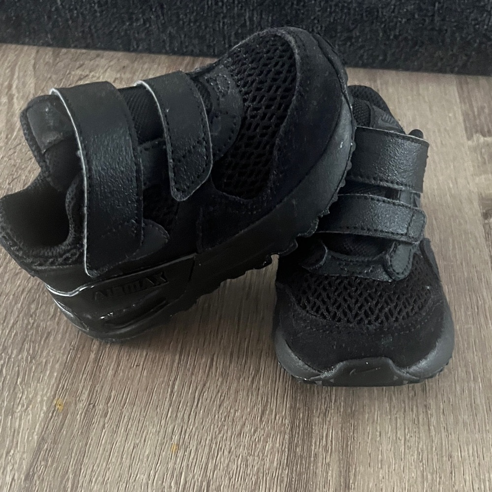 Kids Black Sneakers